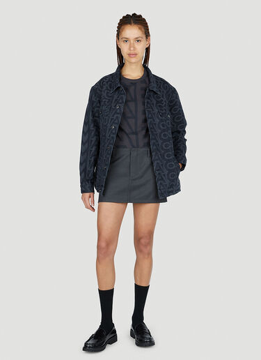 Marc Jacobs Push Lock Mini Skirt Grey mcj0251011