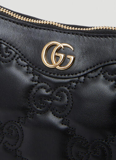 Gucci GG 菱格纹绗缝手提包 黑色 guc0253189