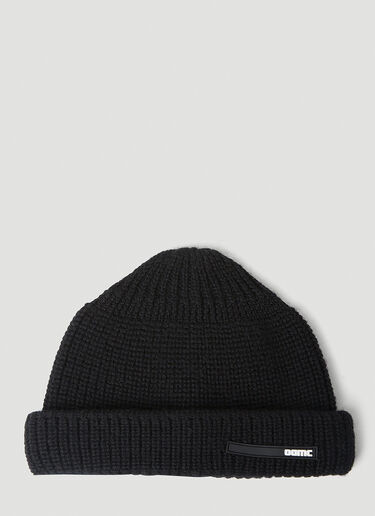 OAMC Peak Beanie Hat Black oam0154016