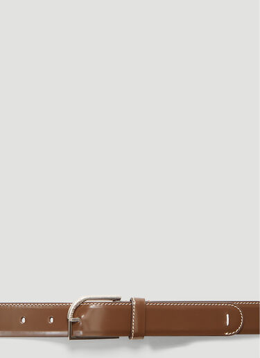Maison Margiela Leather Belt Brown mla0143063