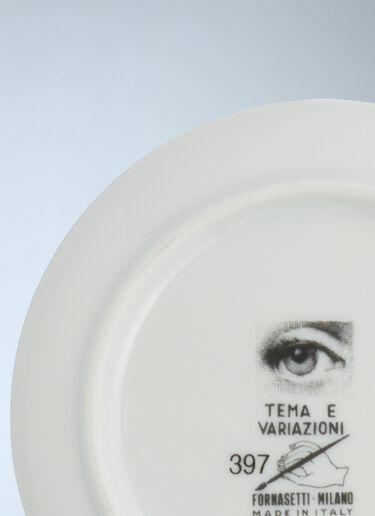 Fornasetti Tema e Variazioni N.397 Coaster White wps0691859