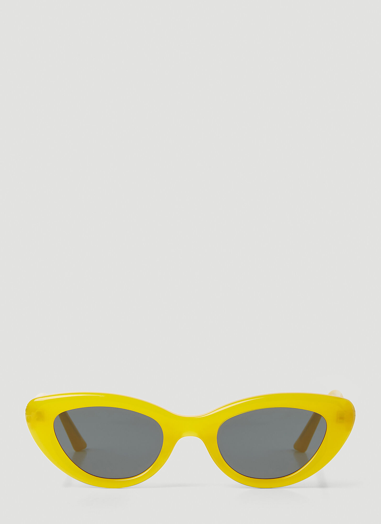 Gentle Monster Conic Tinted Sunglasses In Yellow