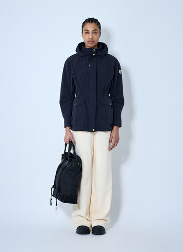 Moncler Nades ショートパーカージャケット ブラック mon0260004