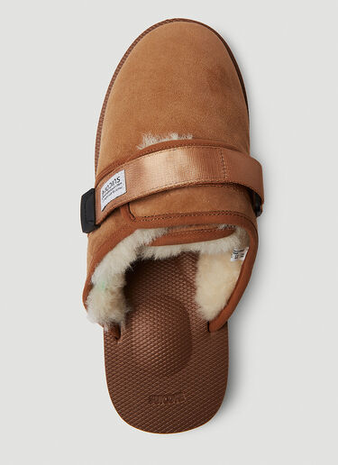 Suicoke Zavo Slippers Brown sui0350007