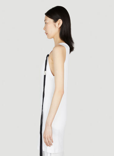 Ann Demeulemeester Seva Tank Top White ann0252006