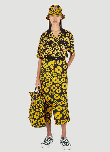 Marni x Carhartt Floral Print Skirt Yellow mca0250008