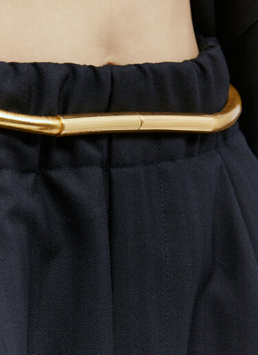 Engraved Leather Belt Dries Van Noten Engraved Leather Belt Gold dvn0254042