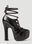 Stella McCartney Elevated Ghillie Platform Shoes Black stm0251022