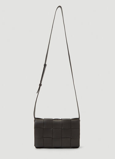 Bottega Veneta Cassette Shoulder Bag Black bov0242013