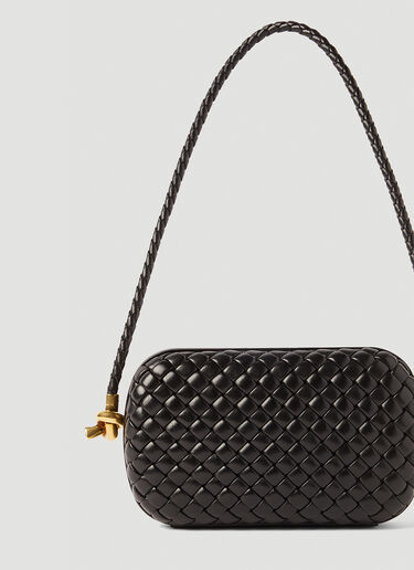 Bottega Veneta Knot Minaudiere Shoulder Bag Black bov0251022