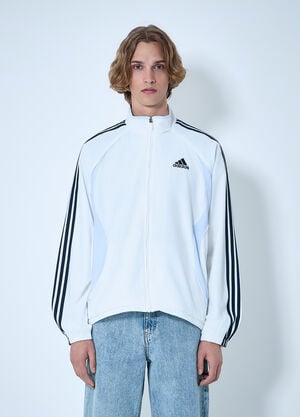 adidas Track Jacket with Logo Detail White adi0164003
