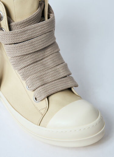 Rick Owens Jumbo 系带运动鞋  米色 ric0159051