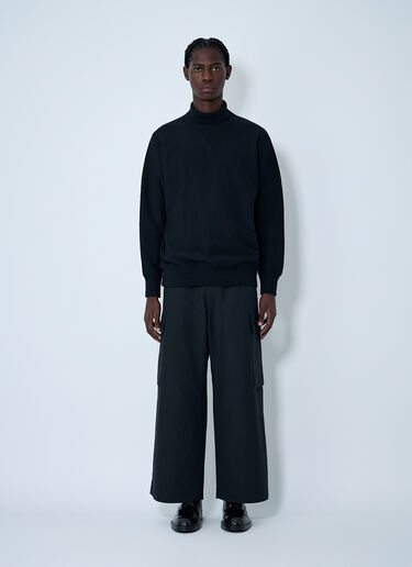 High-Neck Pullover Sweater Comme des Garçons Homme High-Neck Pullover Sweater Black cdh0162008