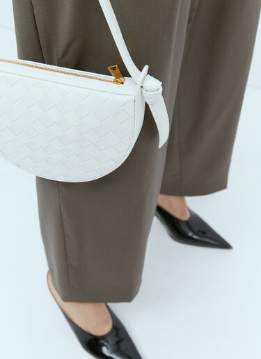 ミニサンライズショルダーバッグ Bottega Veneta ミニサンライズショルダーバッグ ホワイト bov0254043
