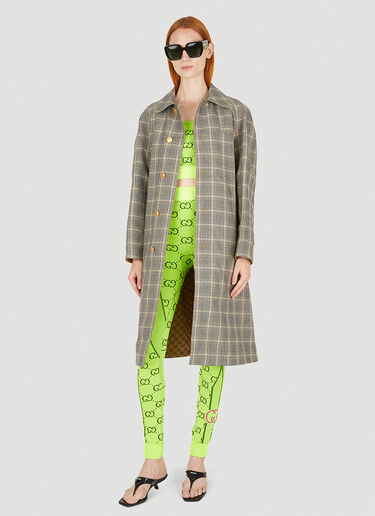 Gucci Logo Jacquard Leggings Green guc0250019