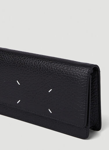 Four Stitch Large Chain Wallet Maison Margiela Four Stitch Large Chain Wallet Black mla0250026