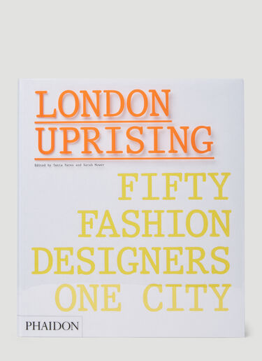 Phaidon 『ロンドンアップライジング: 50 人のファッション デザイナー、1 つの都市』 ホワイト phd0553002