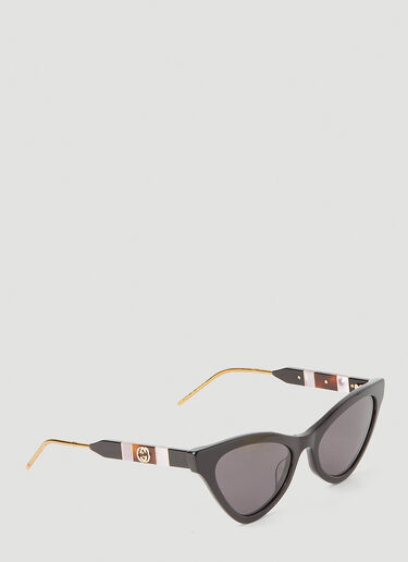 Gucci Cat-Eye Sunglasses Black guc0245248
