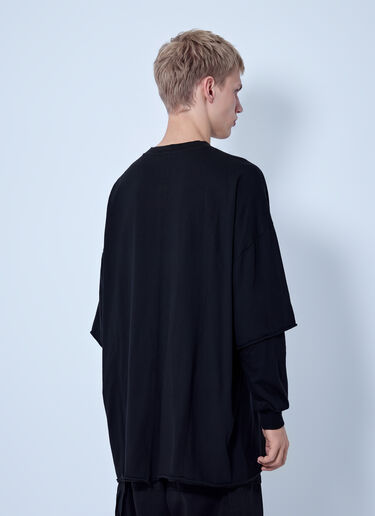 LN-CC® - Rick Owens DRKSHDW: Tommy Hustler Top - Black Rick Owens DRKSHDW Tommy Hustler Top Black drk0166015