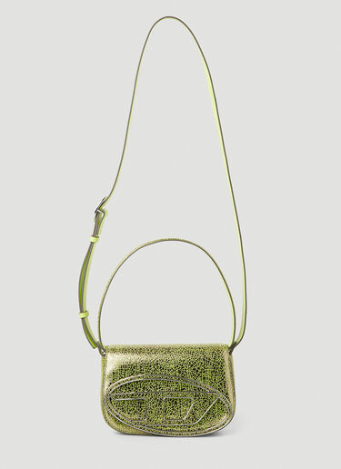 Diesel 1DR Cracked Shoulder Bag Green dsl0251028