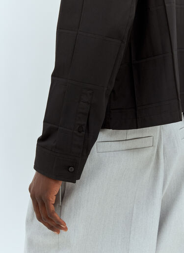 Jacquemus La Chemise Corto Shirt Black jac0158004