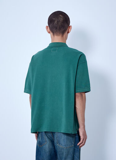 Visvim Mondo Weller S/S DMGD Polo Shirt Green vis0166010