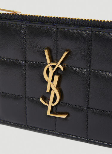 Cassandre Matelassé Cardholder Saint Laurent Cassandre Matelassé Cardholder Black sla0252081