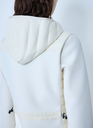 Moncler Grenoble Hooded Puffer Jacket White mog0264009