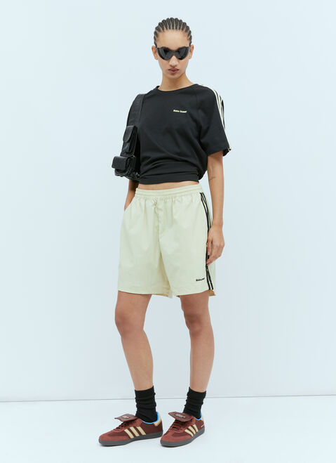 adidas by Wales Bonner Logo Embroidery Track Shorts White awb0354003