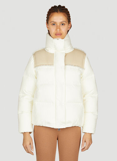Moncler Jotty Short Down Jacket Cream mon0254015
