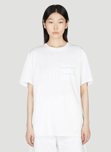 7 Moncler Fragment Logo Print T-Shirt White mfr0354006