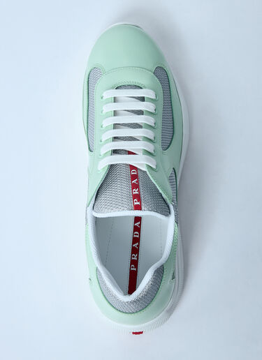 Prada America's Cup Sneakers Green pra0159009