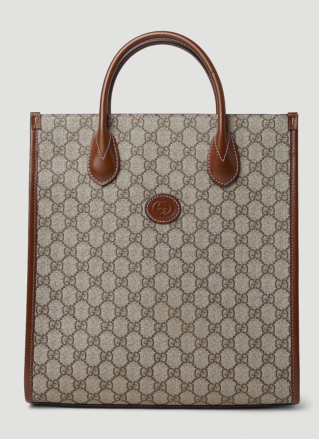 Gucci Interlocking G Medium Tote Bag Beige guc0152214