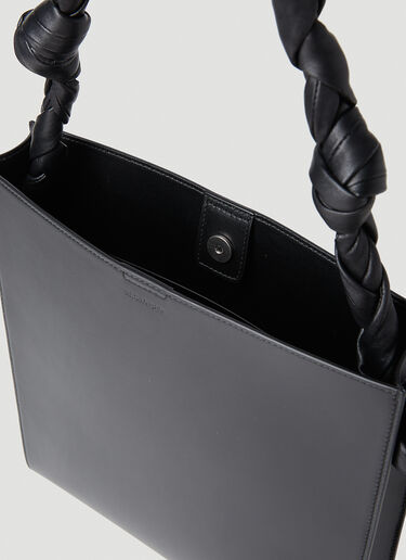 Jil Sander Tangle Medium Shoulder Bag Black jil0152009