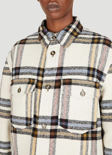 Ervey Overshirt Isabel Marant Étoile Ervey Overshirt White ibe0249020