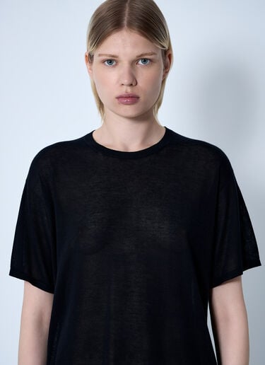 TOTEME Knit Top Black tot0261067