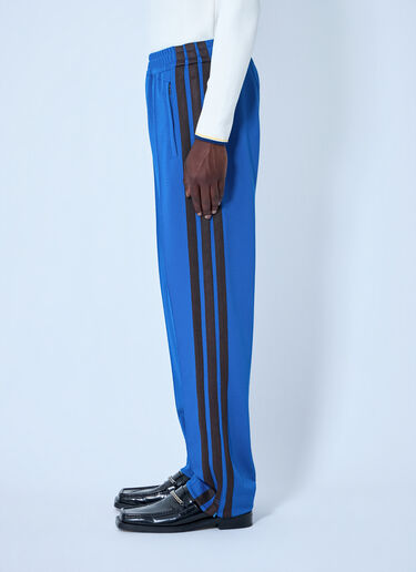 LN-CC® - Y-3 X WB: End Track Pants - Blue Y-3 X WB End Track Pants Blue ywb0364007