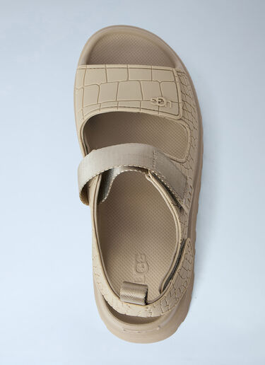 UGG W Goldenglow Embossed Sandals Beige ugg0264021