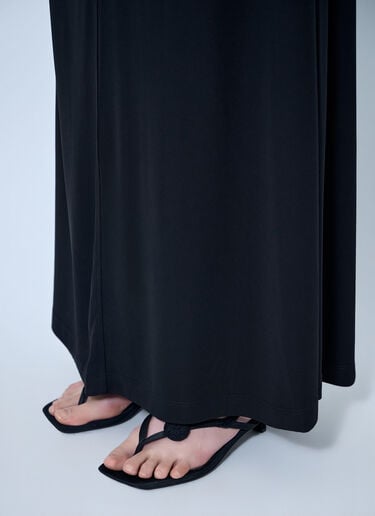 Toteme Flared Jersey Skirt Black tot0265080