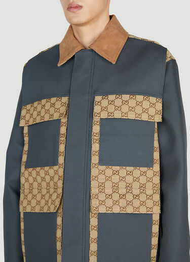 Gucci Patchwork GG Jacket Navy guc0152298
