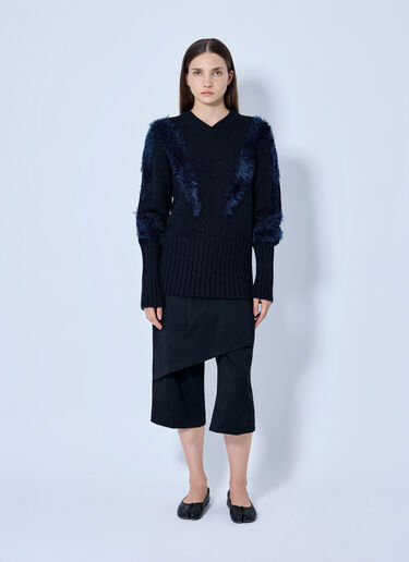 LN-CC® - Kiko Kostadinov: Linnet Wrap Culottes - Black Kiko Kostadinov Linnet Wrap Culottes Black kko0265002