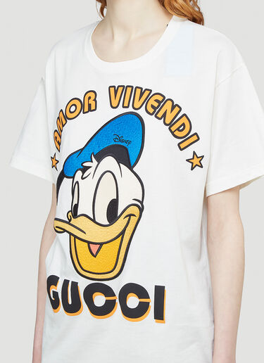 Gucci X Disney Donald Duck T-Shirt White guc0243038
