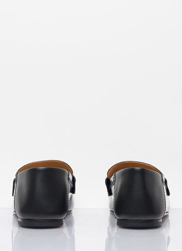 Jacquemus Les Mocassins Carre Loafers Black jac0258069