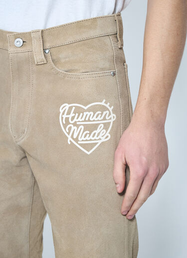 Human Made 스웨이드 팬츠 베이지 hmd0159002
