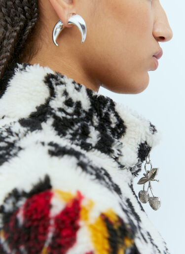 Dance Party Soft-Fleece Jacket Chopova Lowena Dance Party Soft-Fleece Jacket White cho0254009