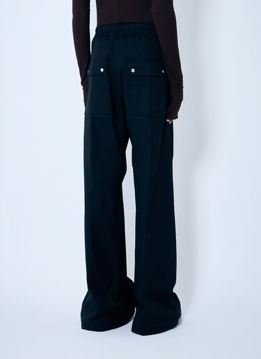 Rick Owens Bela Cargo Track Pants Black ric0159023