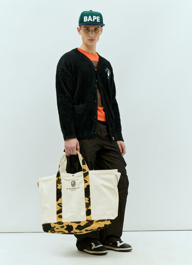 A BATHING APE® 1st Camo Tote Bag Yellow aba0154028