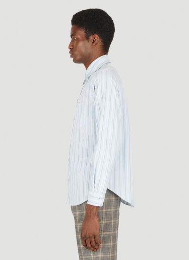 Gucci Classic Washed Stripe Shirt Light Blue guc0150096