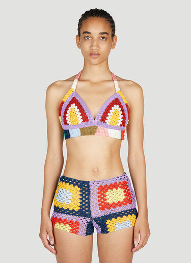 Crochet Crop Top Marni x No Vacancy Crochet Crop Top Multicolour mvy0253012