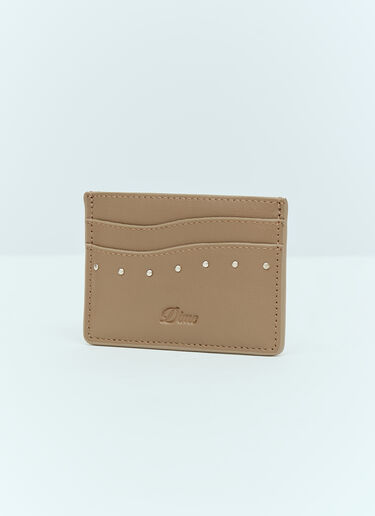 Dime Studded Cardholder Brown dmt0154029